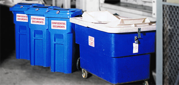 Secure Confidential Document Bins